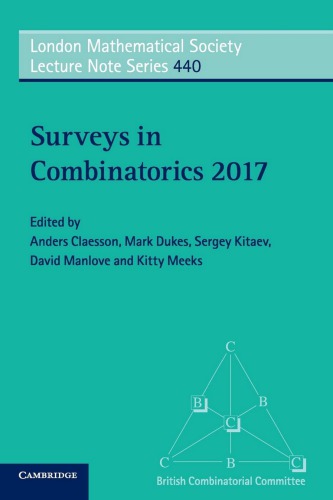 Surveys in Combinatorics 2017