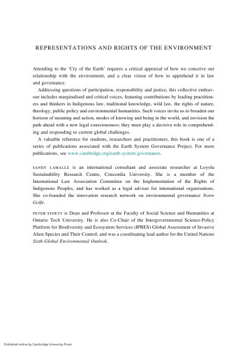Representations and Rights of the Environment
