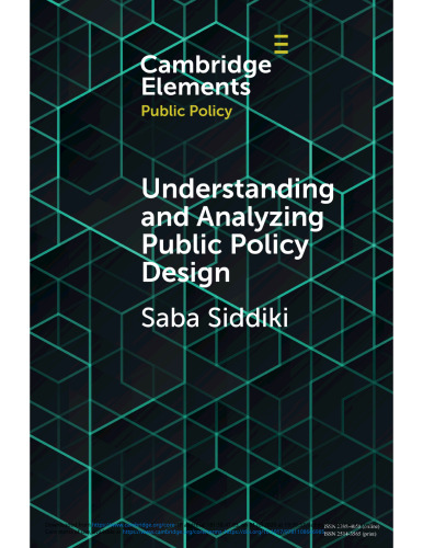 Undestanding and Analyzing Public policy design