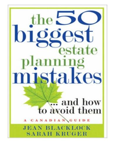 The 50 Biggest Estate Planning Mistakes...and How to Avoid Them