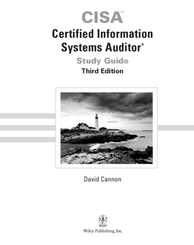 CISA : certified information systems auditor study guide