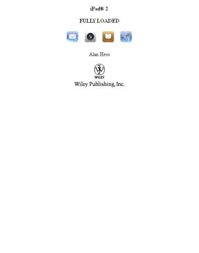 iPad 2 Fully Loaded
