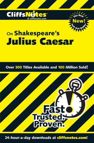 CliffsNotes on Shakespeare's Julius Caesar