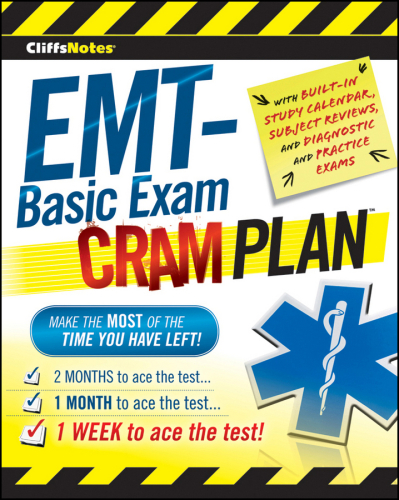 Cliffsnotes EMT-Basic Exam Cram Plan