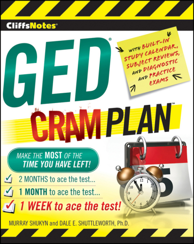 CliffsNotes GED Cram Plan