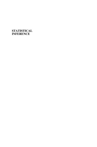 Statistical Inference: A Short Course