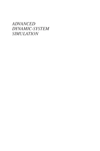 Advanced Dynamic-System Simulation: Model Replication and Monte Carlo Studies, Second Edition
