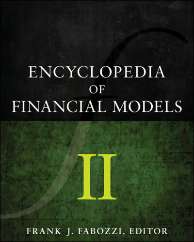 Encyclopedia of Financial Models, Volume II