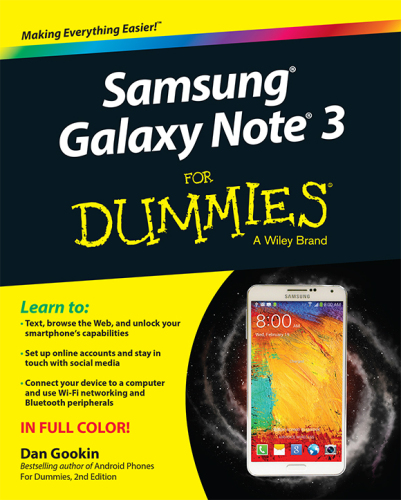 Samsung Galaxy Note 3 For Dummies