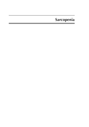 Sarcopenia
