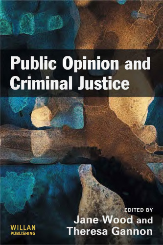 Public opinion and criminal justice