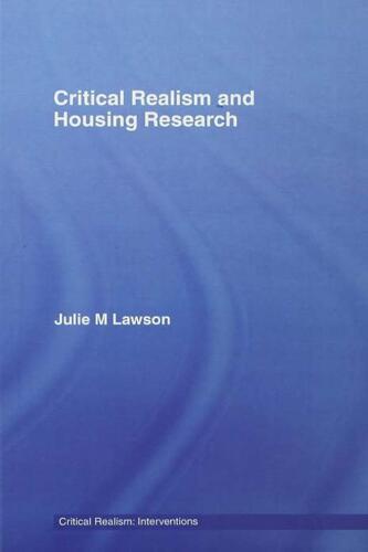 Critical Realism and Housing Research