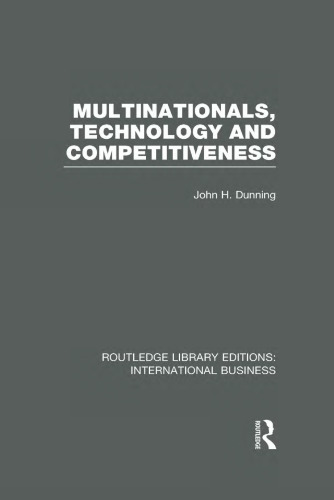 Multinationals, Technology and Competitiveness