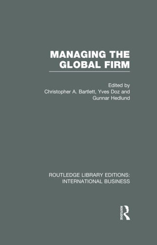 Managing the Global Firm