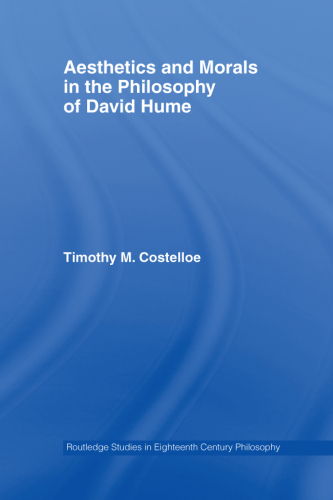 Aesthetics and Morals in the Philosophy of David Hume