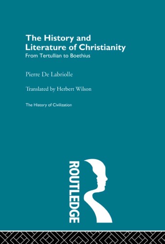 The History and Literature of Christianity
