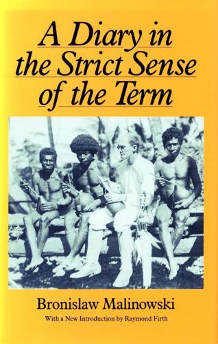 A Diary in the Strictest Sense of the Term