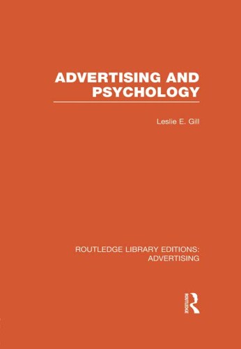 Advertising and Psychology (RLE Advertising)