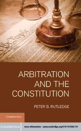 Arbitration and the Constitution