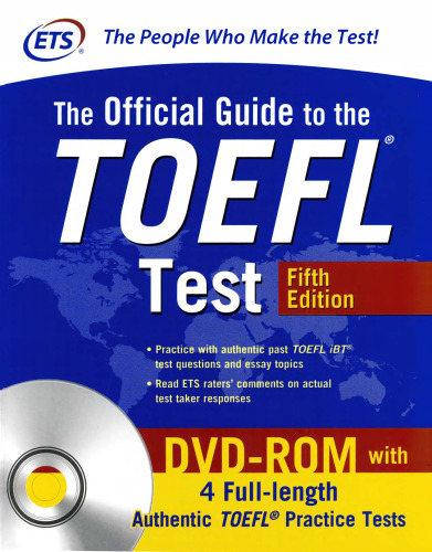 The official guide to the TOEFL test - Fifth Edition