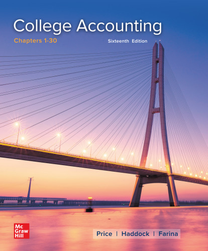 College Acconting Chapters 1-30