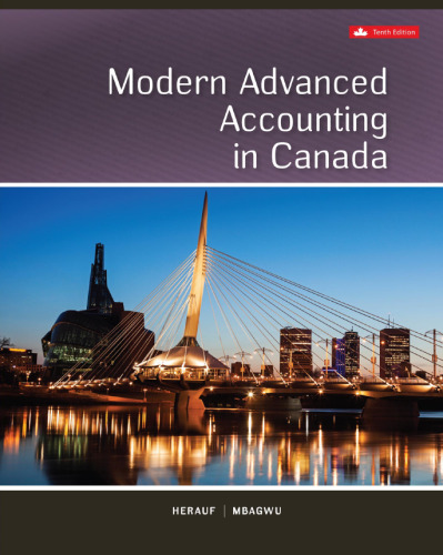 Modern Advanced Accounting In Canada 10th Edition