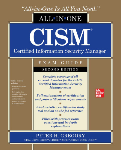 CISM Certified Information Security Manager. Exam Guide