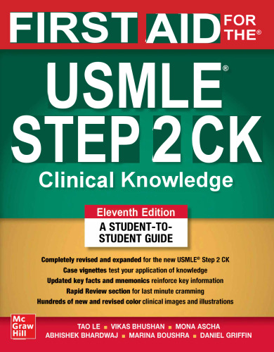 First Aid for the USMLE Step 2 CK