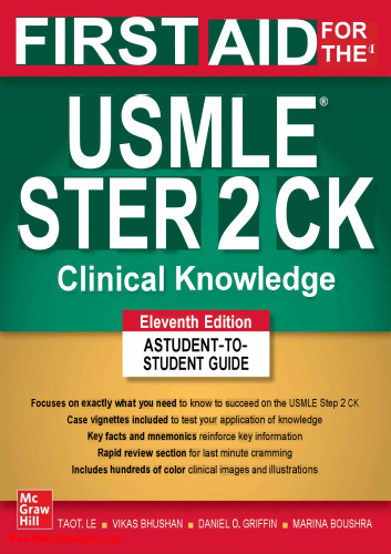 First Aid for the USMLE Step 2 CK