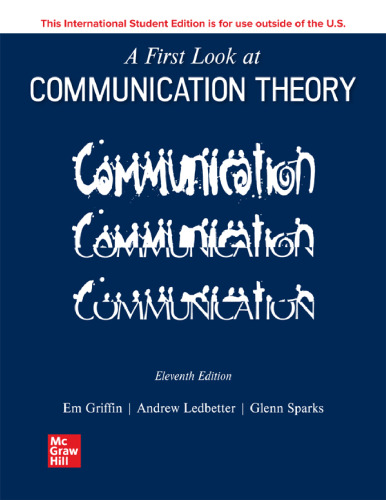 A First Look at Communication Theory