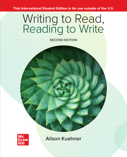 Writing to Read, Reading to Write
