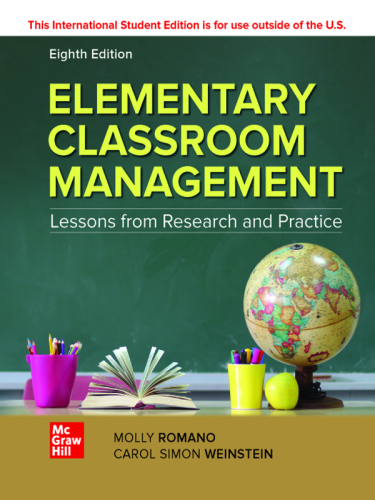 ISE EBook Online Access for Elementary Classroom Management: Lessons From Research and Practice, 8e (180 Days)