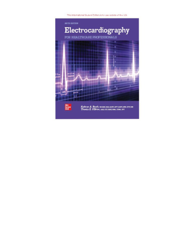 Electrocardiography for Healthcare Professionals