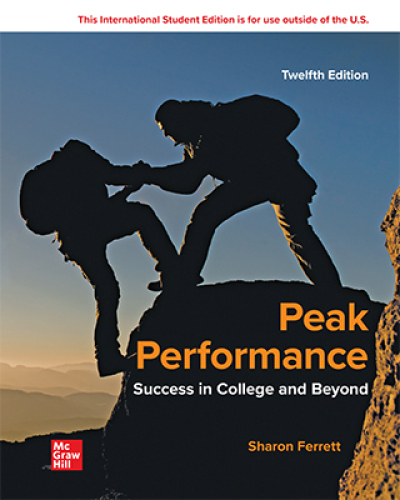 Peak Performance: Success in College and Beyond ISE