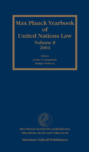 Max Planck Yearbook of United Nations Law