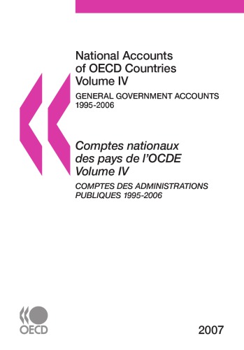 General Government Accounts 1995-2006, 2007 Edition