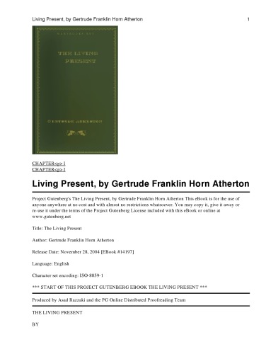 Living present, the