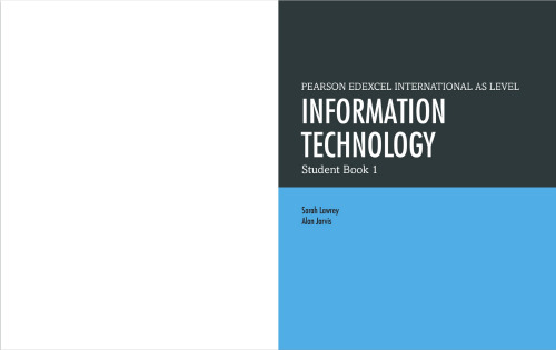 Pearson Edexcel IAS Information Technology Student Book 1