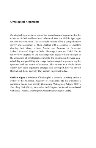 Ontological arguments
