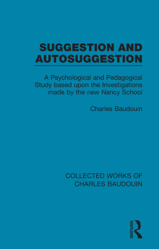 Suggestion and Autosuggestion