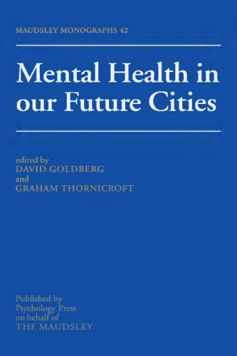 Mental health in our future cities