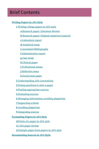 A Pocket Style Manual, APA Version, with 2020 APA Update