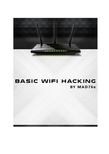 Basic Wifi Hacking