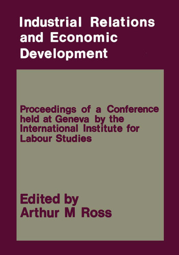 Industrial Relations and Economic Development