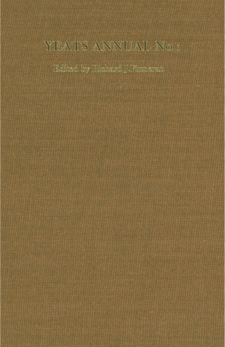 Yeats Annual No. 1