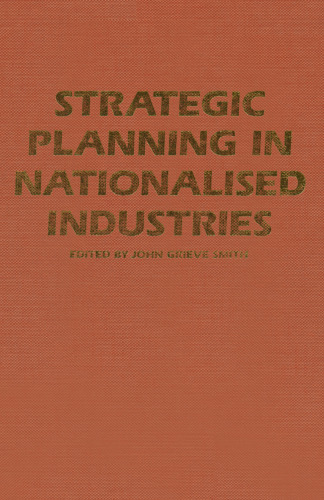 Strategic Planning in Nationalised Industries
