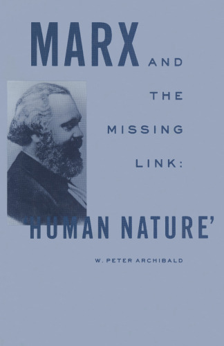 Marx and the Missing Link: “Human Nature”