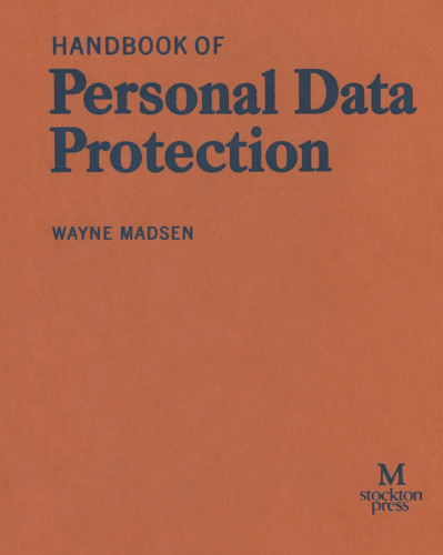 Handbook of Personal Data Protection