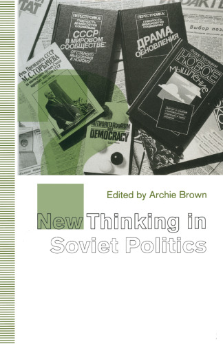 New Thinking in Soviet Politics
