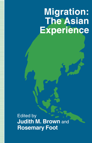 Migration: The Asian Experience